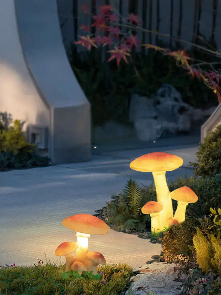 

Solar lawn light outdoor waterproof animal garden layout garden light mushroom outdoor garden landscape light