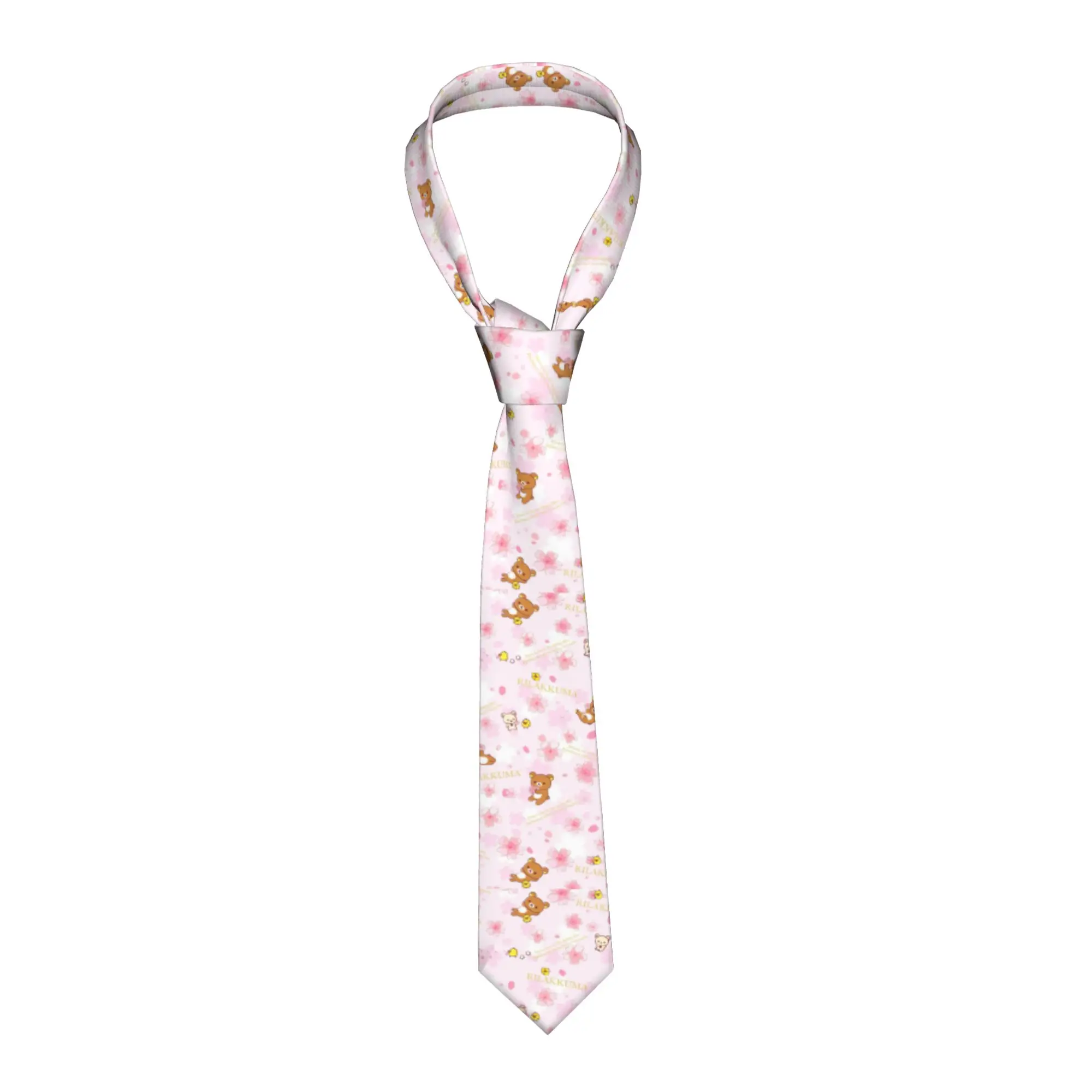 

Custom R-Rilakkumaes Cartoon Fashion Tie Mens Mens Suit Tie For Thanksgiving Day