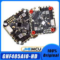 JHEMCU GHF405AIO HD Betaflight F405 OSD Flight Controller 40A ESC PWM Dshot600 2-6S for Toothpick RC Plane FPV Racing Drone Toys