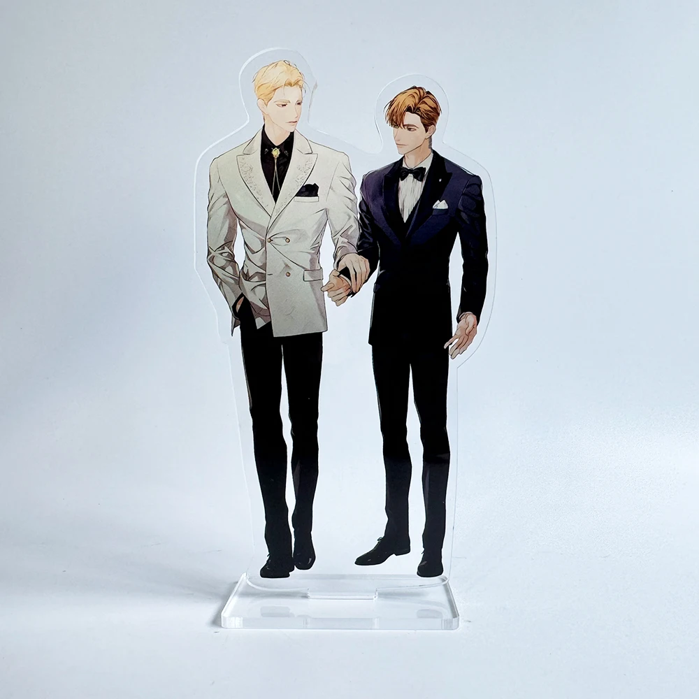 Kiss Me if You Can Keychain Acrylic Stand Merch BL Yaoi Manhwa Key Chain Anime Collectible Gift