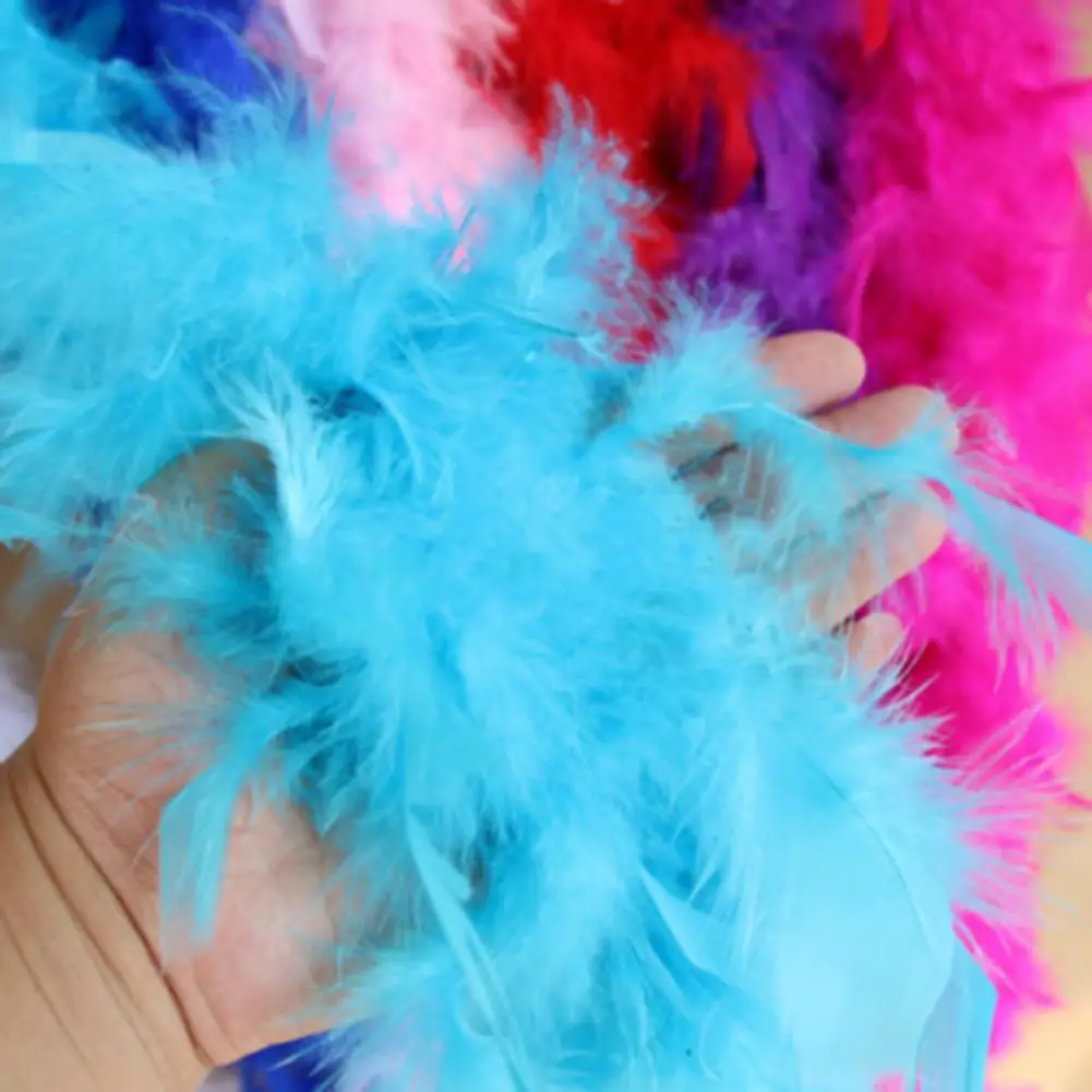 

Adult Feather Scarf Pink Fluffy Scarf Sparkling Sequin Feather Scarf for Adult Parties Stage Performances 2 Meters Long Fluffy