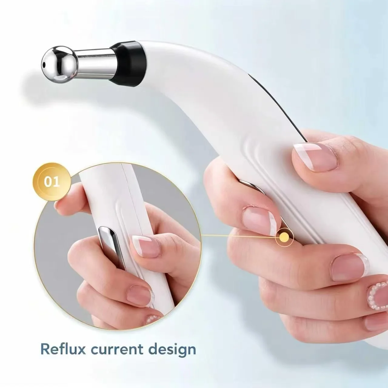 

Electronic Acupuncture Pen Point Massager Electric Meridian Laser Therapy Heal Massage Pen Face Energy Pen Back Pain Relief Tool