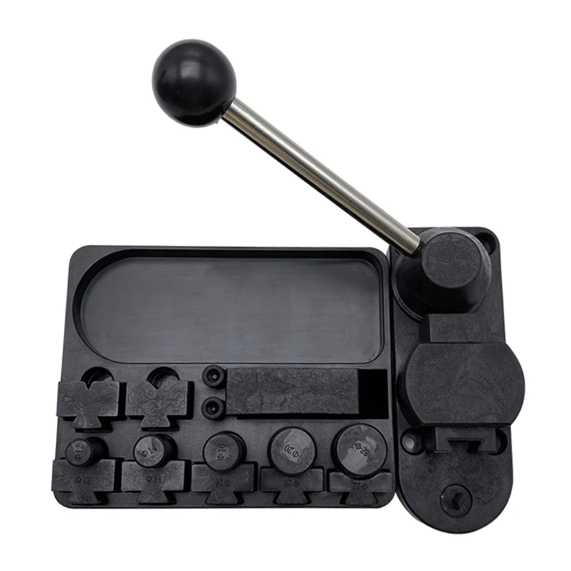 Multi-function Handtool Small Ring Bending Press Brake Machine Rounding Machine Forming Rolling Machine Gold Repair Tool A2BB