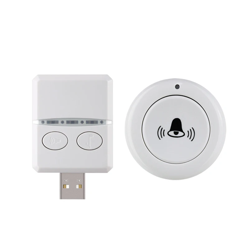 

Long Range 150m USB/TYPE-C Wireless Music Doorbell 5V 433MHz For Hospital Nursing
