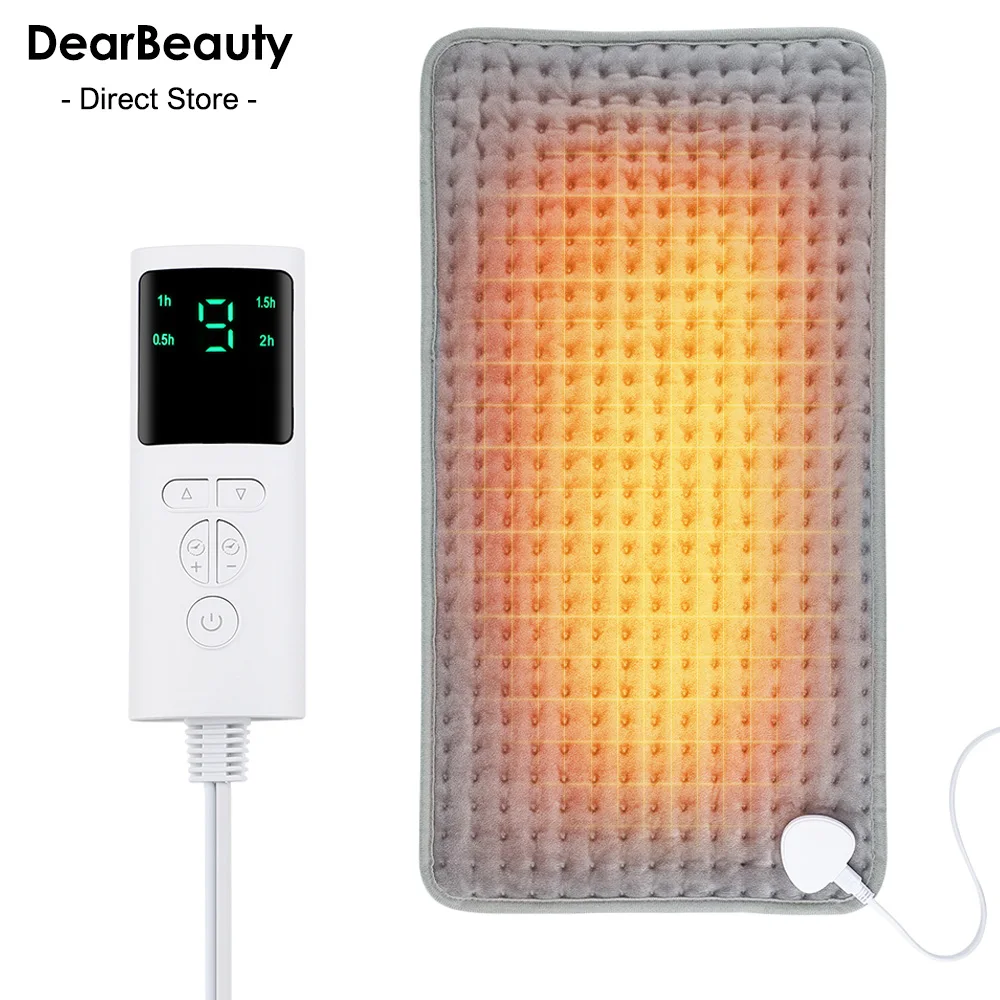 30x60cm Electric Heating Blanket Multifunctional Hot Compress Pad Winter Warm-up Graphene Mat USB Charging Thermal Blanket