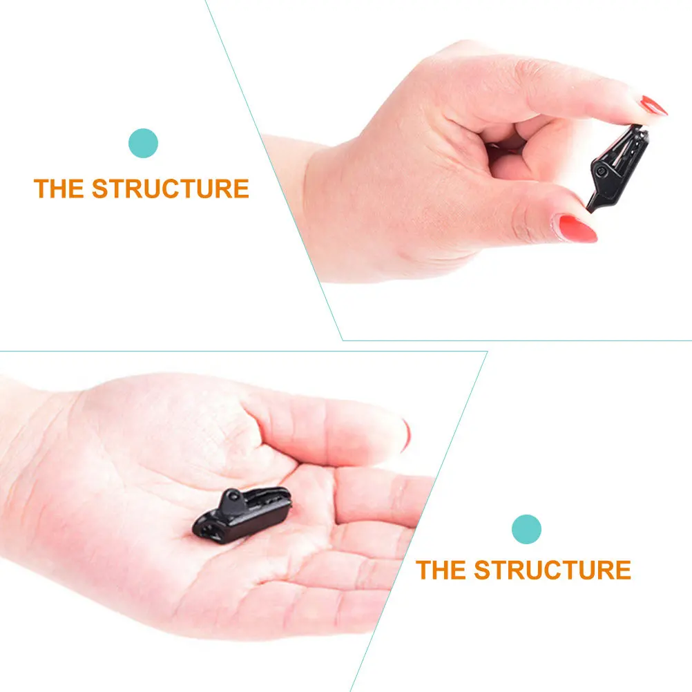 15 Pcs Rope Fixing Bungee Cord Tensioner Clothesline Black Outdoor Tarps Party Clip for Camping Awning Fabric Locking Clips view 2