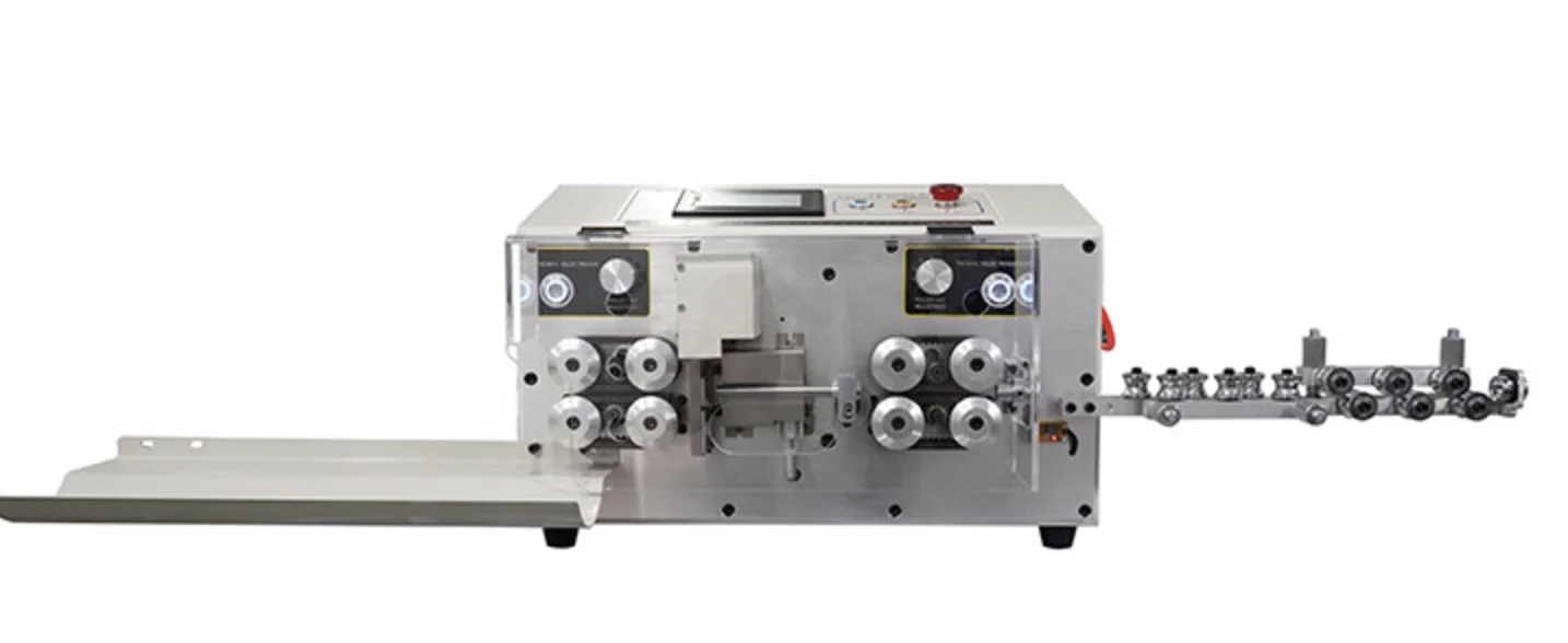 Automatic Jacket Cores Cable Cutting And Stripping(outer&inner) Machine