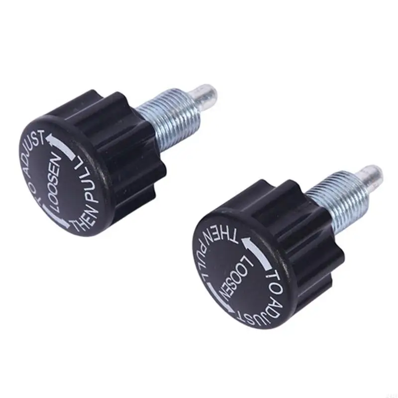 242F 5 Pieces Fitness Pull Pin Knob 16'' Exercise Training Machines Release Bike Equipment Spring Pin Fluted Knobs Sets