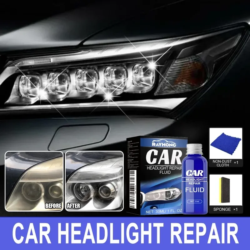 

Various Models of Car Headlight Refurbishment and Repair Kits, Crystal Refurbishment Car Parts Repair Car Headlight Repair Fluid