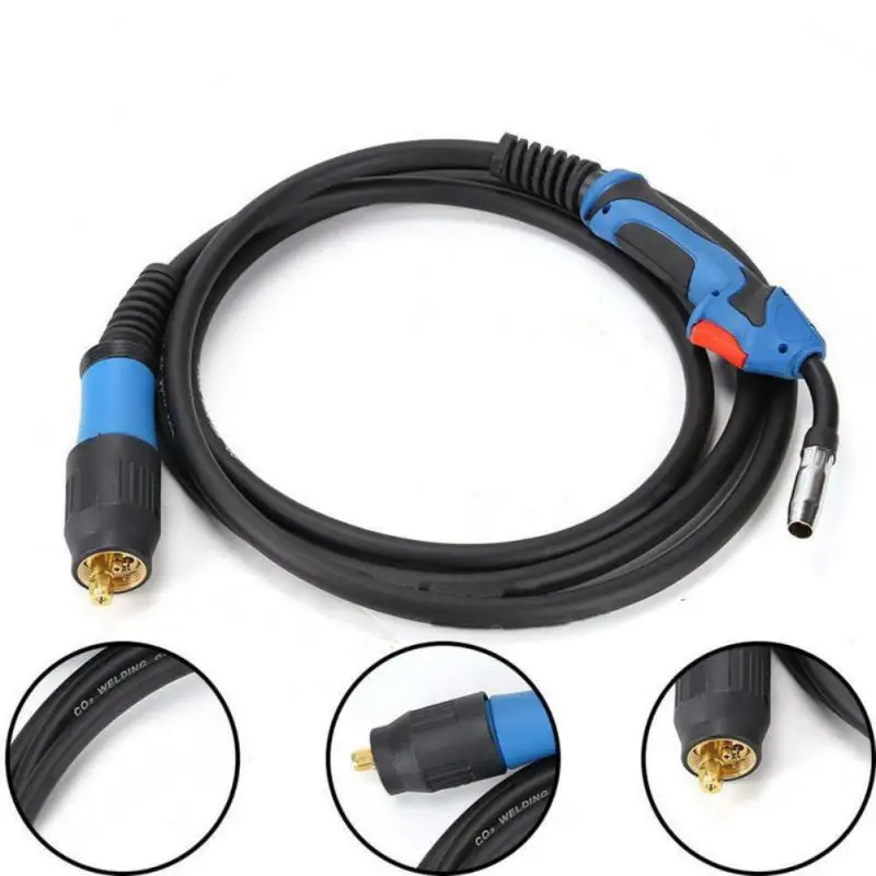 MB15 MIG Welder 24KD 36KD Professional MIG MAG MB Welding Air Cooled Contact Tip Swan Neck Holder Gas Nozzle European Connector