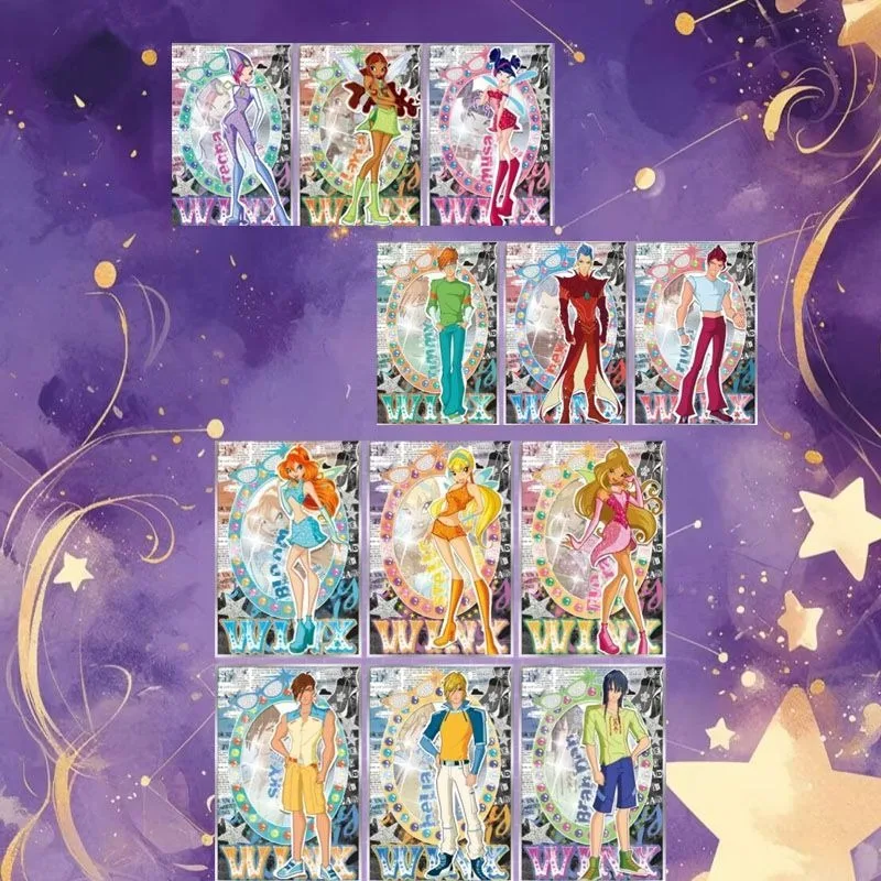 الرسمية حقيقية Winx نادي أسطورة حزمة حقيبة سحرية الجنية حقيبة الجنية العجائب بطاقة أنيمي لعبة جمع بطاقة الاطفال اللعب هدية