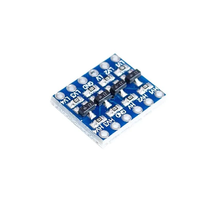 10 PCS 5 V a 3,3 V 4 canais IIC I2C Conversor de nível lógico Módulo bidirecional