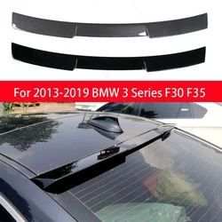 For BMW 3 Series F30 F35 F80 320i 325i 330i Rear Window Roof Spoiler Wings Black Carbon Tuning Car Styling Accessories 2013-2019