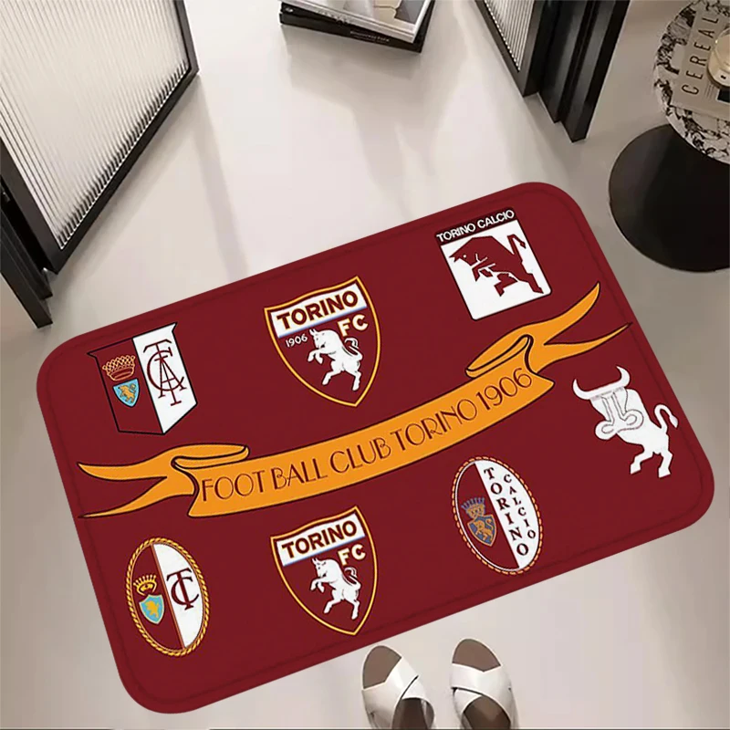 Living Room Rugs Foot Carpets Entrance Doormat Prayer Rug Floor Mats Torino Football Club Anti Slip Kitchen Home Decor Hallway