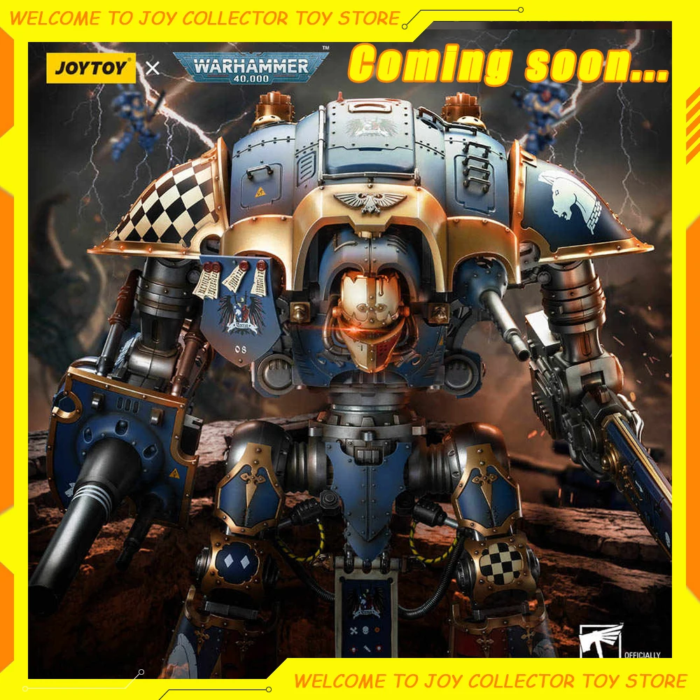

JOYTOY Warhammer 40k 1/18 Action Figure Mech Imperial Knights House Terryn Knight Paladin Collectible Model Figurine Toys Gifts