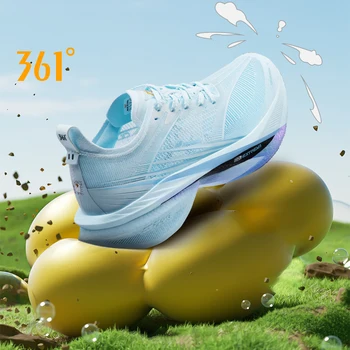 Chaussures de course à plaque de carbone pour hommes et femmes, chaussures de sport pour hommes, baskets de course pour hommes, marathon, baume, amorti, rebond, Leuven Furious, 672432220F, 361, 2.0