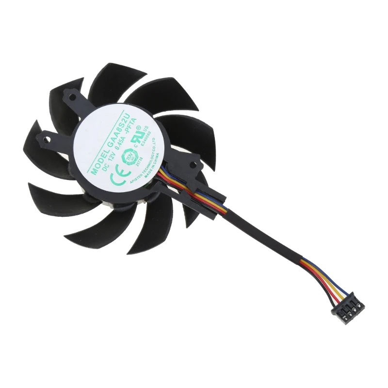 CF8015H12S 12V 0.32A VGA Fan Graphics Card Cooling for ZOTAC GAMING 1660