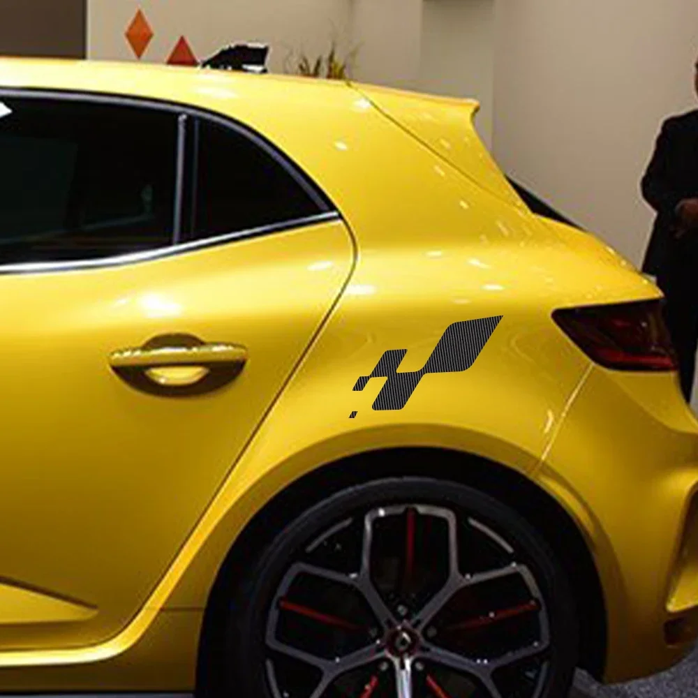 ملصقات لهيكل السيارة لرينو كليو ، تصفيف السباقات ، لصائق أفلام من كلوريد البولي فينيل ، إكسسوارات ضبط السيارات ، RS ، RS ، 2 ، 18 4 5-