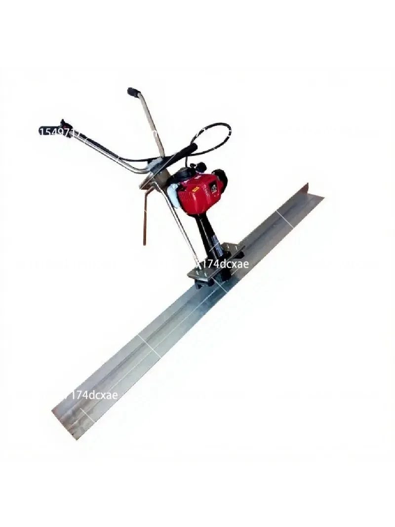2m Concrete Vibrating Ruler Petrol Leveling Machine Construction Screed Finishing Tool