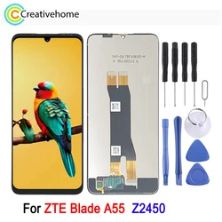 6.75-inch IPS LCD Screen For ZTE Blade A55 Z2450 Phone LCD Display & Touch Screen Digitizer, Repair Replacement Part