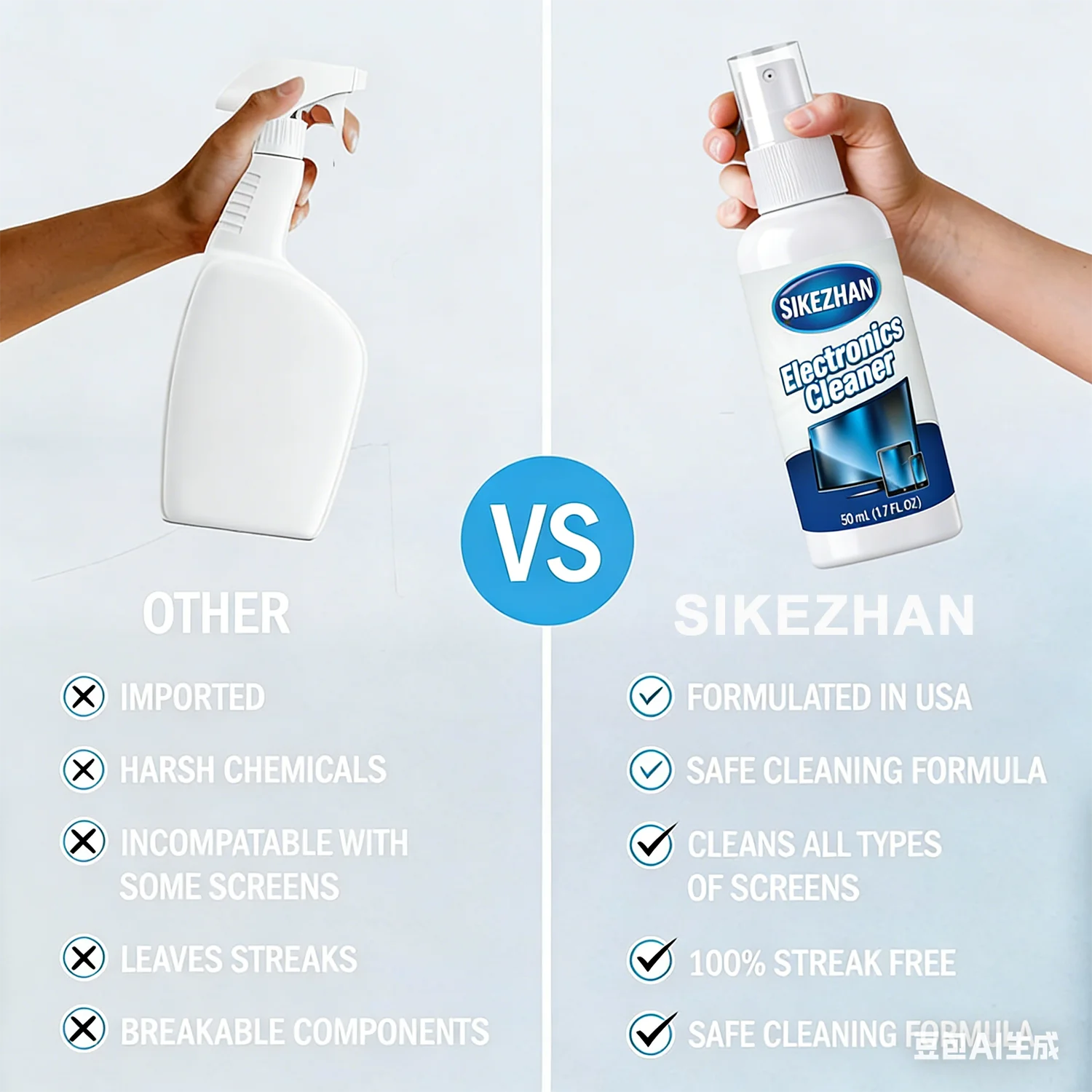 Kit de spray e pano de microfi - Screen Cleaner Spray avaliação e preço