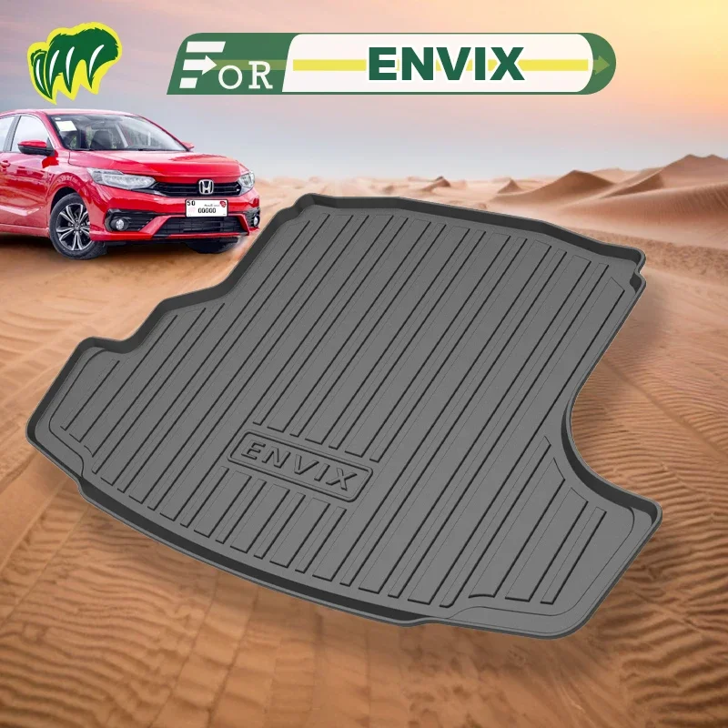 

For Honda ENVIX 2020 2021 2019-2022 Custom Fit Car Trunk Mat All Season Black Cargo Mat 3D Shaped Laser Measured Trunk Liners