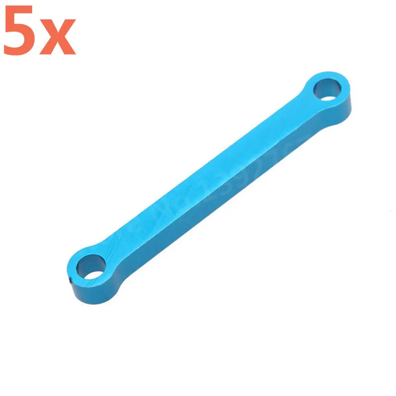 5Pcs/LotHSP 122040 (02074) 102040 Aluminum Ackerman Plate Upgrade Parts 1/10 4WD RC Nitro Car CNC 94122 XSTR POWER