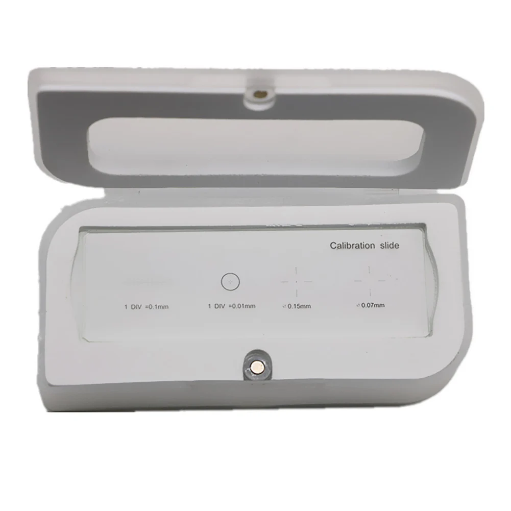 

25mm X 75mm X 1.1mm Optical Glass Ruler Micrometer Measuring Tool Optical Glass Measurement Tool 0.01mm Division