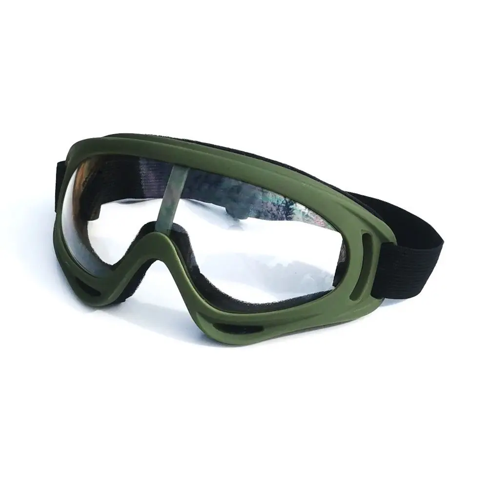 Ski Goggles Windproof Riding Glasses Anti-sand Adjustable Cycling Glasses Durable Retro Motorcycle Glasses Skating