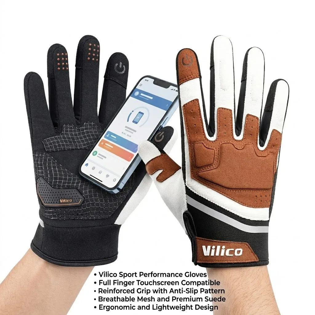 luvas-de-ciclismo-duplas-vilico1-antiderrapantes-conforto-respiravel-em-malha-adequadas-para-todas-as-estacoes-ideais-para-basquete-e-badminton
