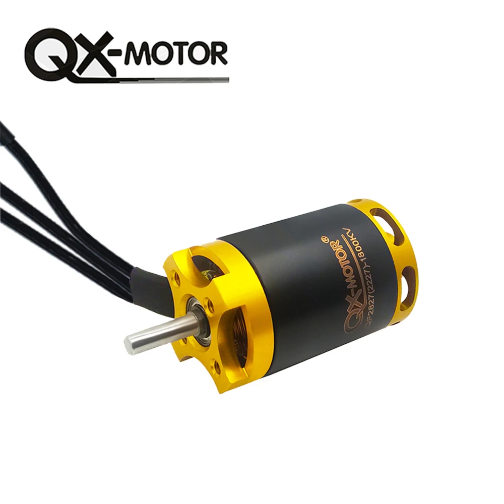 QX-MOTOR 70 มม.QF2827 3S ~ 6S มอเตอร์ไร้แปรง,ใช้งานร่วมกับ 70 มม.EDF และ 80A/60A/50A ESC, เหมาะสําหรับรีโมทคอนโทรลชิ้นส่วนของเล่น