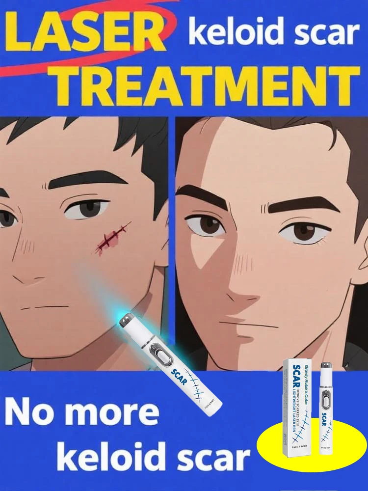 Bolígrafos láser de 2 generaciones para resolver tus problemas de cicatrices y mantener la piel sana.