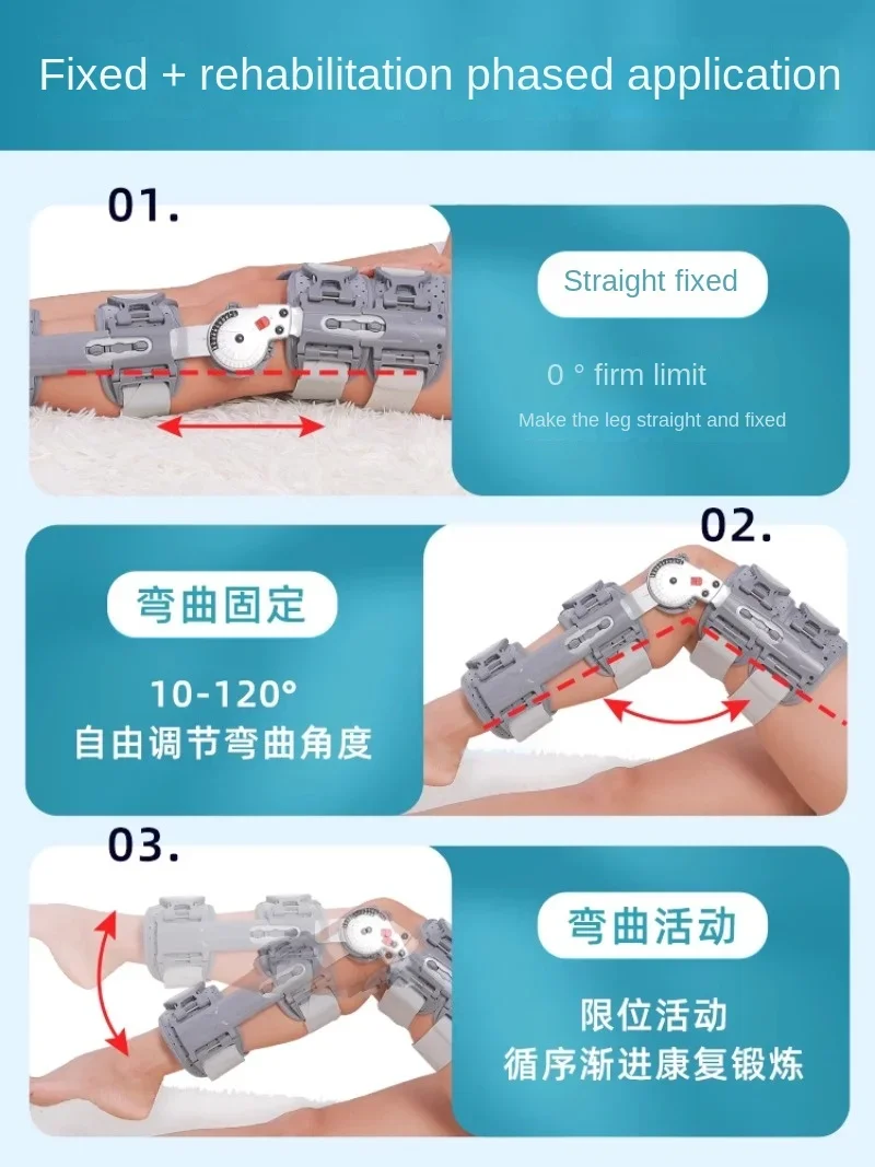 Meniscus Injury Rehabilitation Lower Limb Knee Leg Fracture Protector