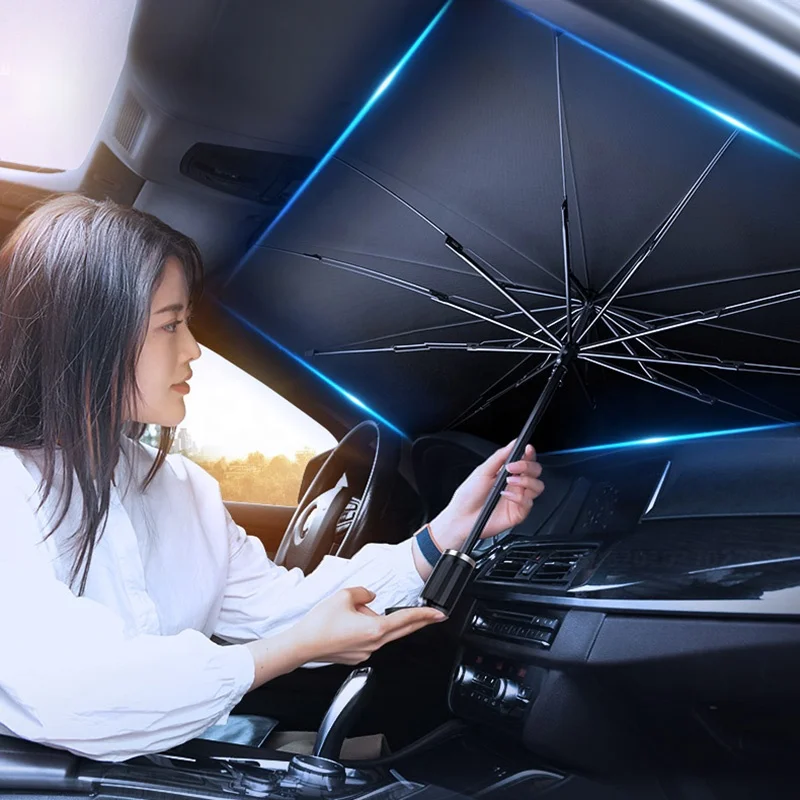 

Пользовательский летний автомобильный солнцезащитный козырек для лобового стекла автомобиля, солнцезащитный козырек, оптовая продажа с фабрики YT9022, универсальный зонтик, солнцезащитный козырек