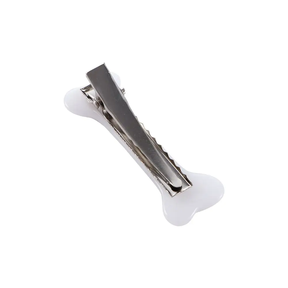 2pcs/pack Punk Dog Bone Design Lovely Fashion Hair Accessories Hairpin Barrettes Headwear Hair Clips