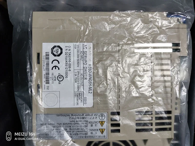 

Wholesale price original cnc router motion control R88D-WN08H-ML2 ac servo motor 750W with driver