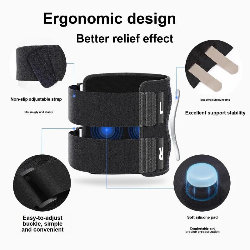 Calf Support Strap Adjustable Compression Protective Non slip Sports Guard for Running Fitness