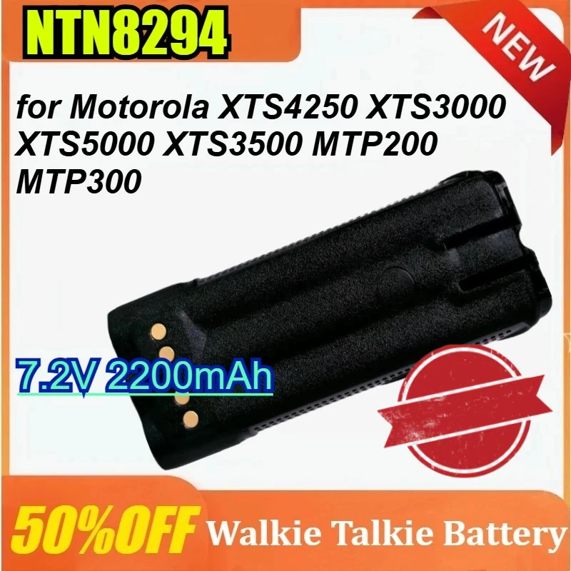 

NTN8294 for Motorola XTS4250 XTS3000 XTS5000 XTS3500 MTP200 MTP300 7.2V 2200mAhl Walkie-talkie Battery Nickel-meta