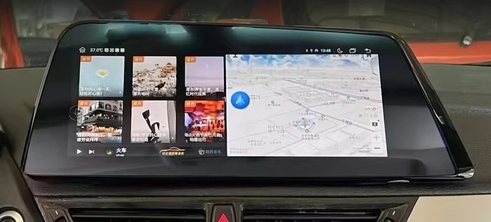 For X1 E84 2011-2015 Navigation Touch Screen Auto Stereo Built-in DSP Auto Wireless Carplay Car Multimedia Player Head Unit