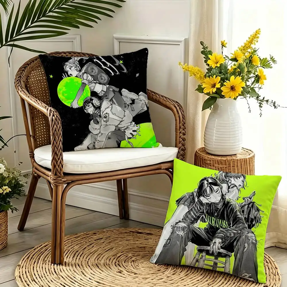 

Mitsuki Koga and Aya Osawa Pillow Case Cushion Cover Throw Pillow Case For Car Sofa