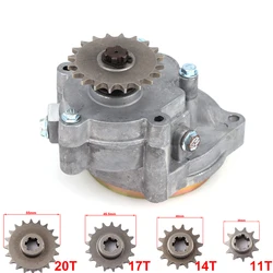 T8F 11/14/17/20T Tooth Clutch Drum Gear Box Sprocket For 33cc 43cc 49cc Go Kart Mini Pocket Bike Moto Dirt Bike Moped Scooter