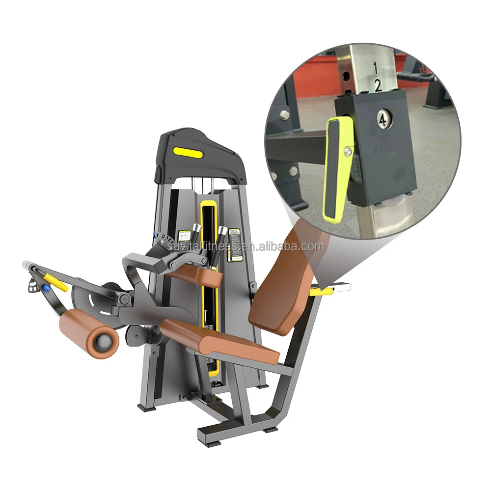 Horizontal Seated Bent Leg Extension Trainer Compound Training Device For Fitness Hip Trainer Leg Push Training Device