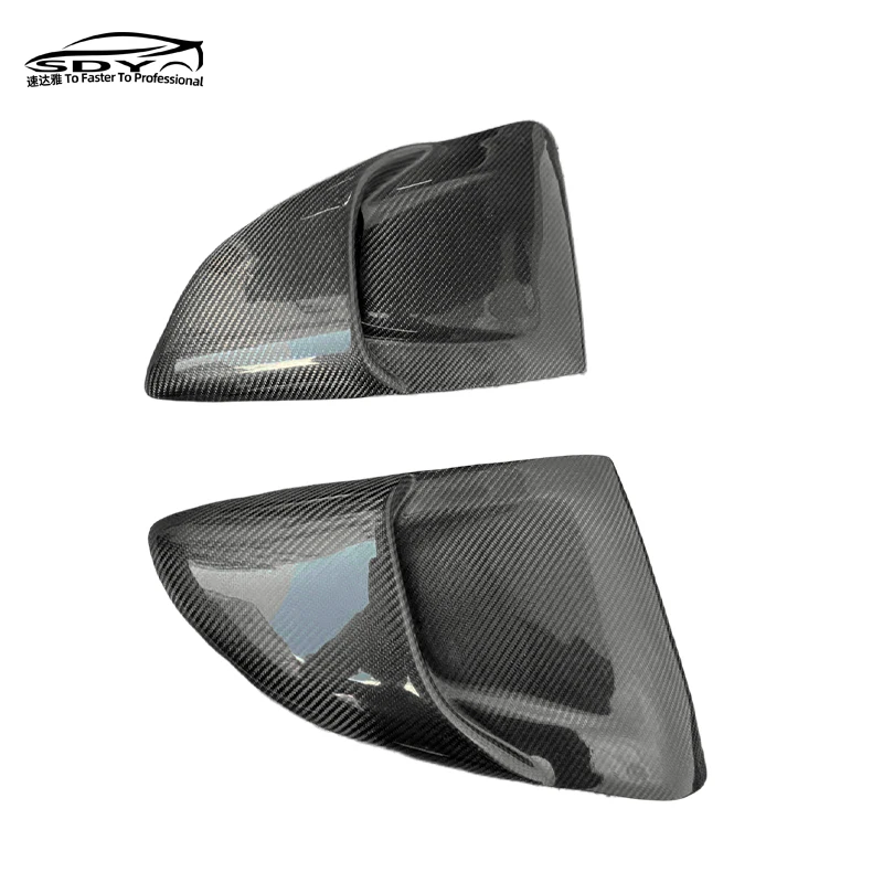 718 Cayman GT4 Style Carbon Fiber Side Vent Side Air Scoop untuk 718 Cayman