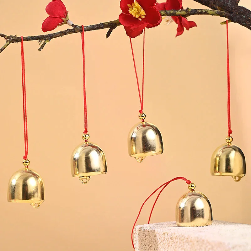 10/20 Pcs DIY Brass Mini Bell Christma Metal Bell Decoration Pendant Door Bell Diy Craft Wind Chime Brass Bell Decoration Access