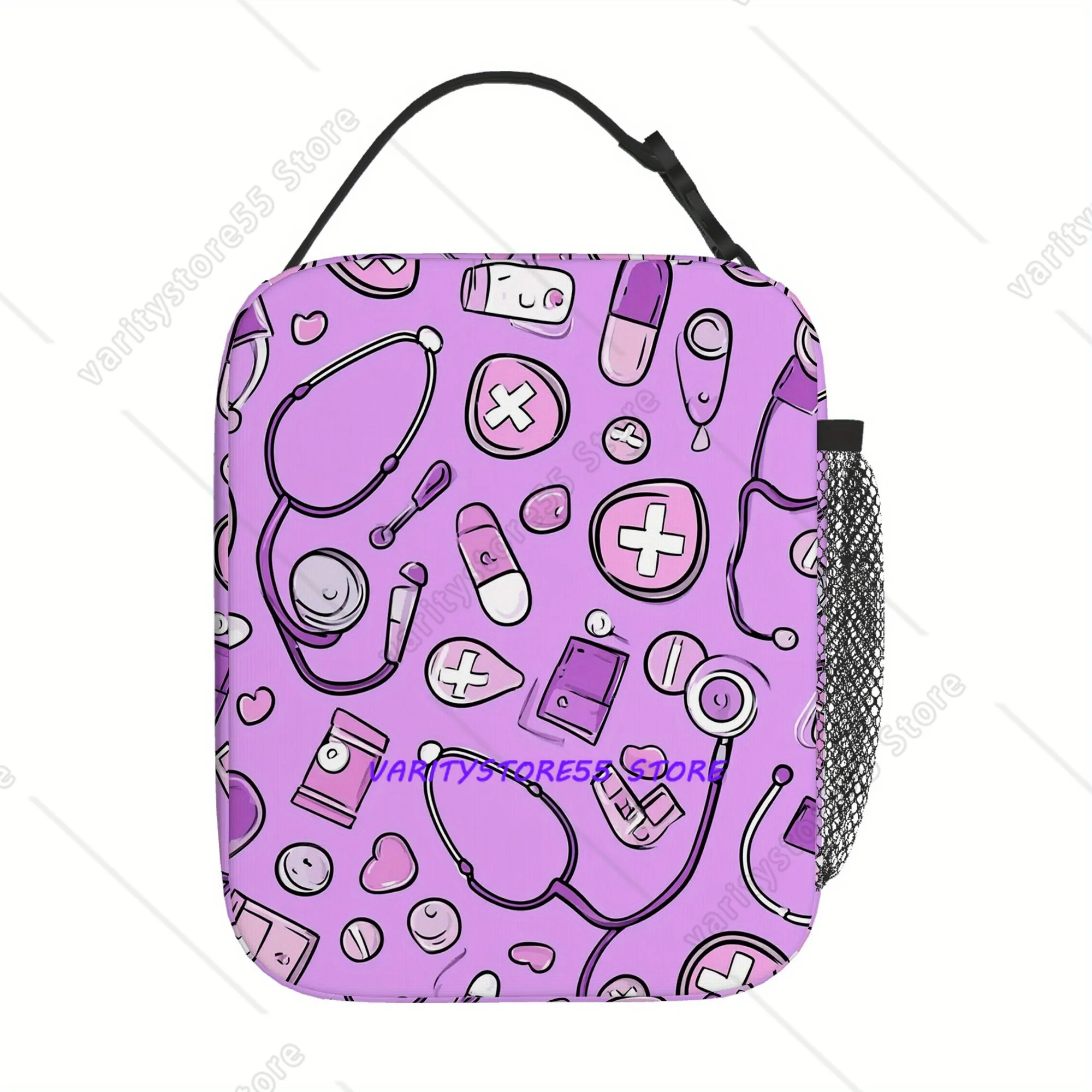 

Термосумка для обедов Nurse Life: изолированная сумка-холодильник для женщин, детей, школьников, портативная сумка для еды