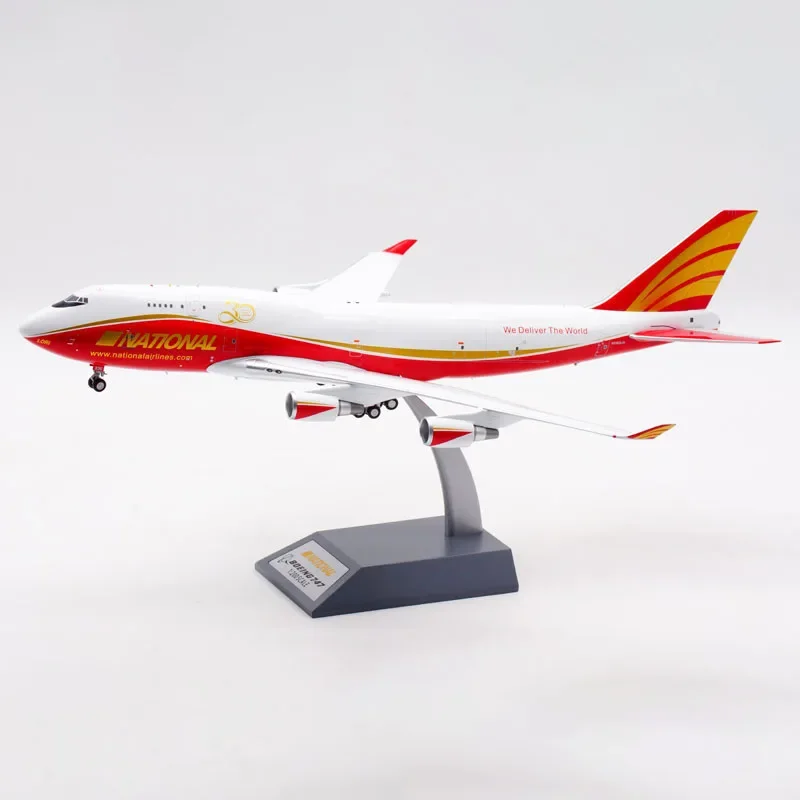 Diecast Inflight 1:200 Scale Aircraft Model Alloy American National Aviation B747-400 N936CA Pendulum Piece Collection