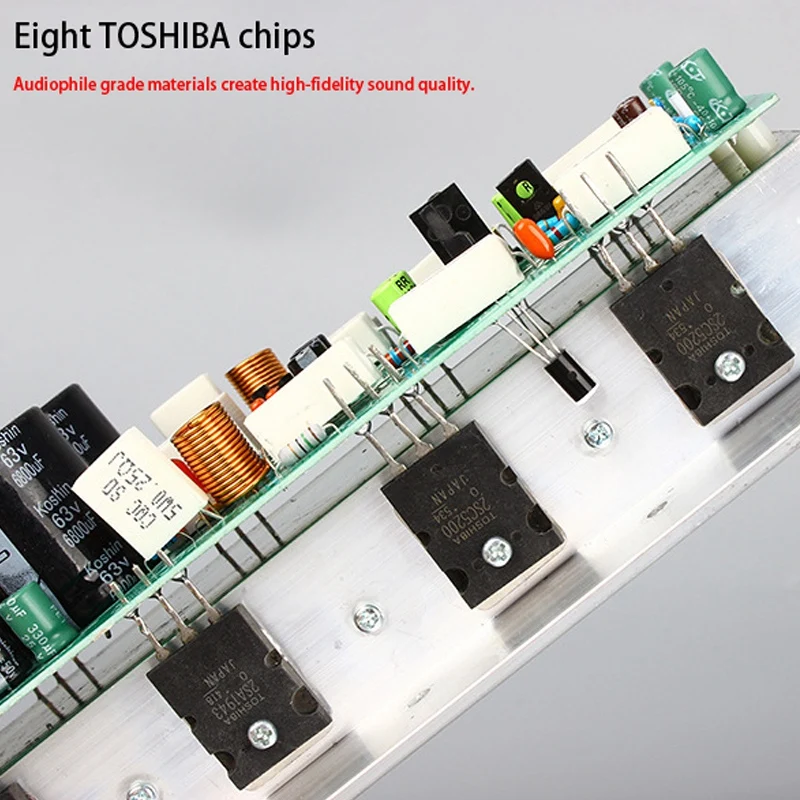 1943/5200 Dual Channel 800W Stereo Eindversterker Board 400W + 400W Mono Eindversterker Board Module