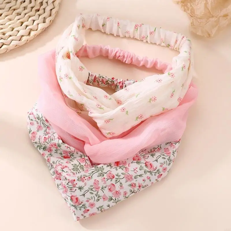 

Набор из 3 повязок на голову для тренировок, красочных простых головных уборов для женщин-спортсменов