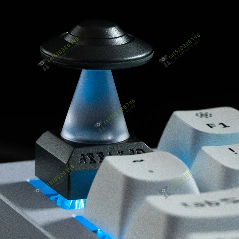 Mechanical Keyboard Aluminum Alloy Customized Key Cap CNC Gamepad Low Axis UFO OEM Quake