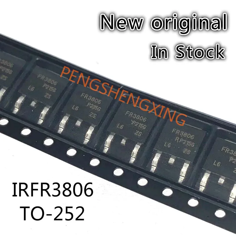 10PCS/LOT  IRFR3806 IRFR3806PBF  FR3806 TO-252 60V 43A  New original spot hot sale